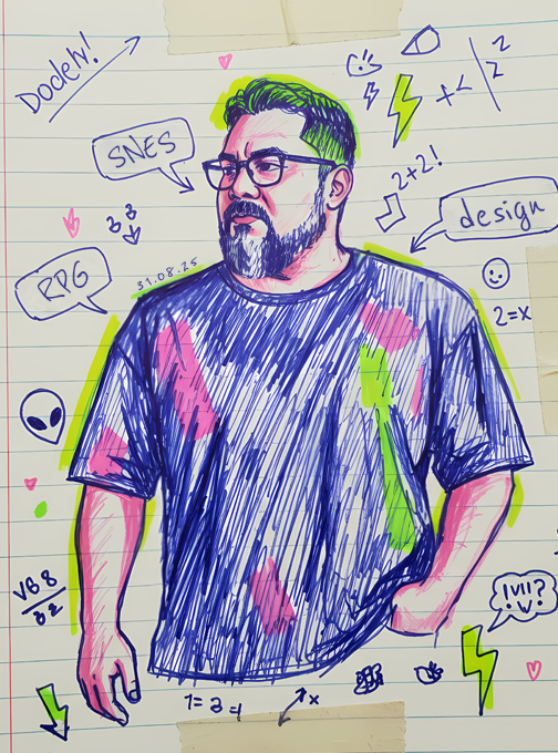 Portrait of Marcelo Franklin Lisboa, Creative Director